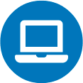 Blue Potato Web Hosting and Web design Icon